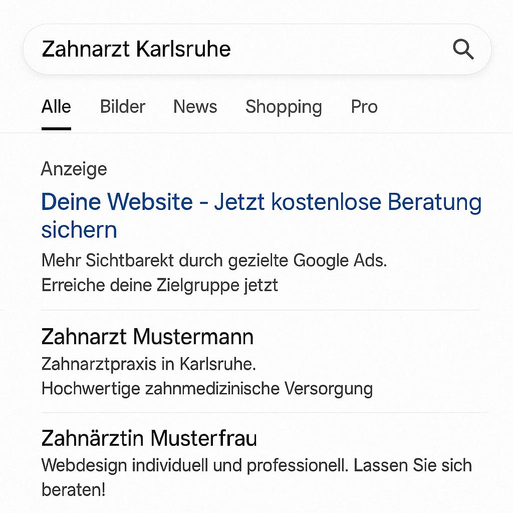 Suchmaschinenwerbung